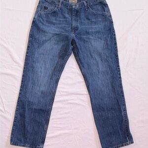 Wrangler 20X Straight Medium Blue Denim Regular Fit 5-Pocket Men's Jeans